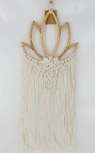 Dreamcatcher Macrame Lotus Rattan