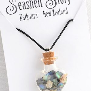 Glass Paua Necklace