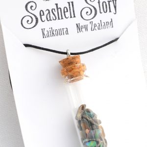 Choker Necklace - Seashell Story Kaikoura: Very Large Oval NZ Natural Paua Shell Studs Earrings