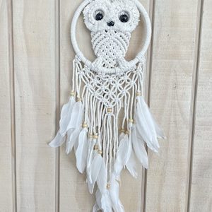 Dreamcatcher Macrame Owl