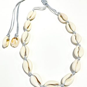 Necklace Seashell – Grey