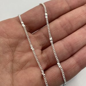 Silver Plated Chain – 45 cm