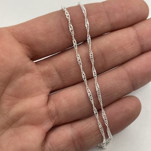 Silver Plated Chain – 42 cm