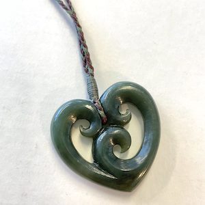 Kahotea – Love Heart & Triple Koru Pounamu