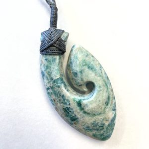 Aotea – Hei Matau – Fish Hook – Pounamu – NZ Jade – Greenstone