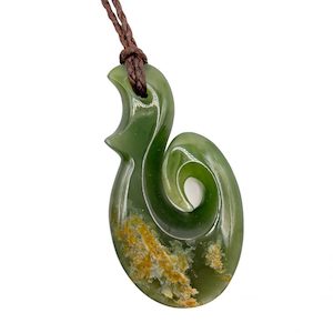 Kahurangi – Hei Matau – Fish Hook – Pounamu – NZ Jade – Greenstone