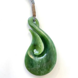 Kahurangi – Hei Matau – Fish Hook – Pounamu – NZ Jade – Greenstone