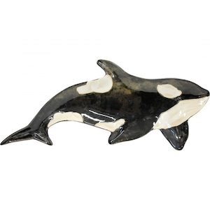 Ceramics - Seashell Story Kaikoura: Orca Plate