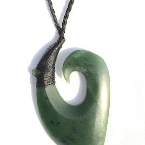 Kahotea – Hei Matau – Fish Hook – Pounamu – NZ Jade – Greenstone