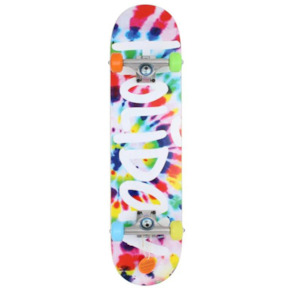 Skateboard: Holiday Complete Skateboard Tie Dye Rainbow Popsicle