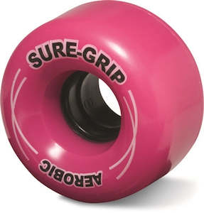 Sure Grip Aerobic Outdoor Rollerskate Wheels Pink pack of 8