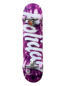 Holiday Complete Skateboard Tie Dye Purple (7.75)