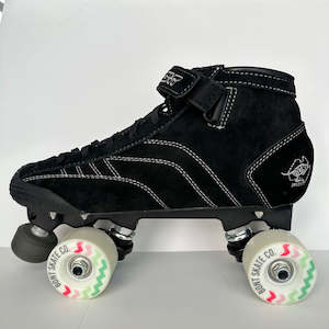 Roller Skates: Bont Prostar Suede Prodigy Outdoor Package