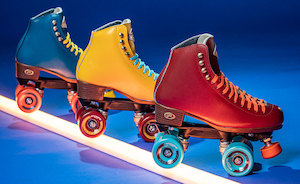 Roller Skates: Riedell Crew Roller Skate Set (Outdoor/Indoor) *SPECIAL ORDER ITEM*