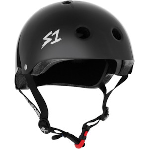 Protective Gear: S-One Helmet Mini Lifer Black Matte