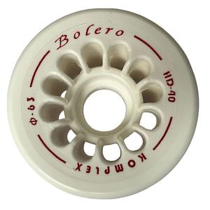 Wheels For Roller Skates Skateboards Longboards Surf Skates Jam Skates Etc: Komplex Bolero Wheels set of 8 (made in Italy)