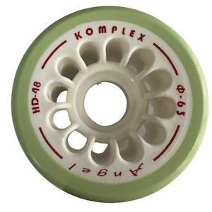 Wheels For Roller Skates Skateboards Longboards Surf Skates Jam Skates Etc: Komplex Angel Wheels set of 8 (made in Italy)