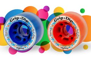 Sure-Grip Grip+Dip Hybrid Wheels pack of 8 (USA made)