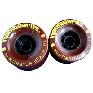 Hamboards Cast PU Chocolate Wheels 78-80a 97mm