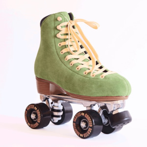 Chuffed Skates Wanderer Rollerskate Olive Green