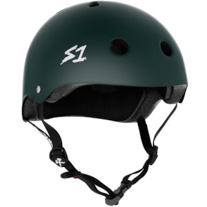 S One Lifer Helmets: S-One Helmet Lifer Dark Green Matte