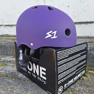 S-One Helmet Lifer Purple Matte