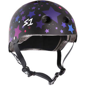 S-One Helmet Lifer Black Matte with Stars