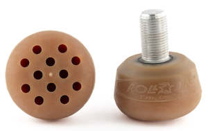 Rollerskate Toe Stops Plugs: Roll Line Metric Toe Stops: Ambra