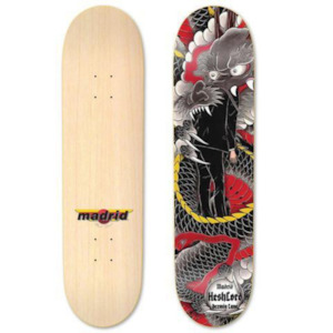 Decks: Madrid Deck: Heshlord Wings Red/Yellow 8.5 (USA made)