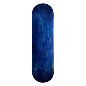 Eternal Deck 8.25 Inch Bright Blue Tinted Wood Blank