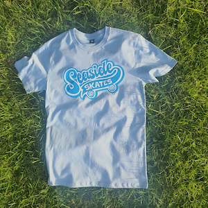 Pale Blue Seaside Skates Staple T-Shirt