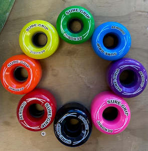 Wheels 8 Packs: Sure Grip Aerobic Wheels: Rainbow Special Edition (8 pack)