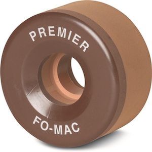 Sure Grip Fomac Premier Rollerskate Wheels Brown pack of 8