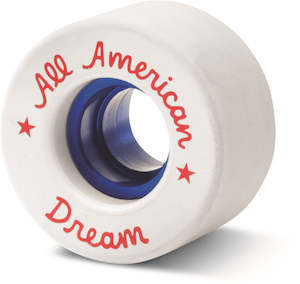 Wheels 8 Packs: Sure Grip All American Dream Rollerskate Wheels White pack of 8