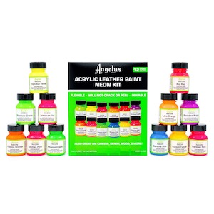 Angelus Neon Color Kit - 12 Colors