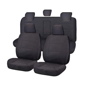 Challenger Canvas Seat Covers - For Holden Colorado RG Series Dual Cab (2012-2022)