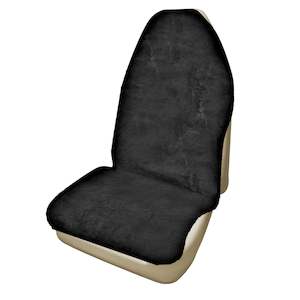 Sheepskin Seat Covers: Throwover Sheepskin Seat Covers - Universal Size (20mm) - Charcoal