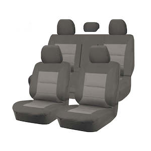 Premium Jacquard Seat Covers - For Mitsubishi Triton ML-MN Series Double Cab (07…