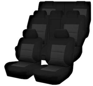 Premium Jacquard Seat Covers - For Mitsubishi Outlander ZJ-ZK-ZL Series (11/2012-07/2021)