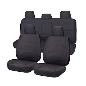 All Terrain Canvas Seat Covers - Custom Fit for Mitsubishi Triton Mq-Mr Series D…