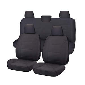 Challenger Canvas Seat Covers - For Volkswagen Amarok 2H Series Dual Cab (02/2011 - 05/2023)