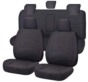 Isuzu: Challenger Canvas Seat Covers - For Isuzu D-Max Dual Cab (2012-2020)