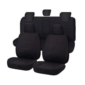 Challenger Canvas Seat Covers - For Isuzu D-Max Dual Cab (2012-2020)