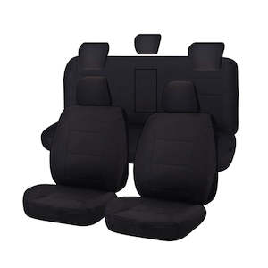 All Terrain Canvas Seat Covers - Custom Fit for Isuzu D-Max Crew Cab (06/2012-06/2020)