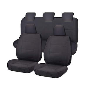 Challenger Canvas Seat Covers - For Ford Ranger PX Series Dual Cab (2011-2015)