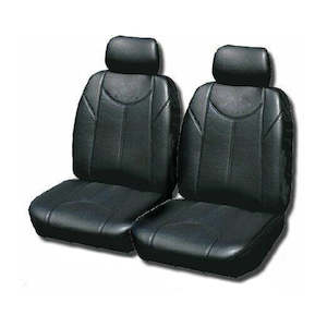 Ford: Leather Look Car Seat Covers For Ford Territory 2004-2020 | Grey