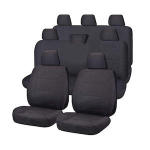 Challenger Canvas Seat Covers - For Toyota Landcruiser 200 Series 8 Seater (2008-2022)