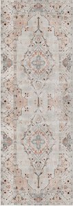 Te Anau Sauville Multi Distressed Vintage Washable Runner