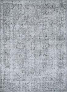 Hauraki Berossus Tuttul Grey Machine Washable Rug