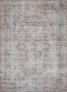 Hauraki Berossus Tuttul Rust Machine Washable Rug